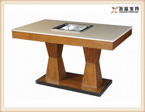 【阳春市涮涮锅店家具-阳江自助火锅店桌子】- 