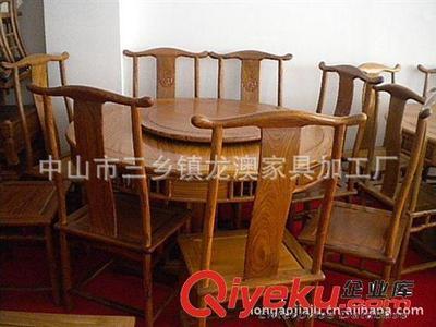 仿古家具,红木家具,非洲黄花梨圆形餐台-中山市三乡镇龙澳家具加工厂提供仿古家具,红木家具,非洲黄花梨圆形餐台的相关介绍、产品、服务、图片、价格中山市三乡镇龙澳家具加工厂、榆木;酸枝;非洲花梨